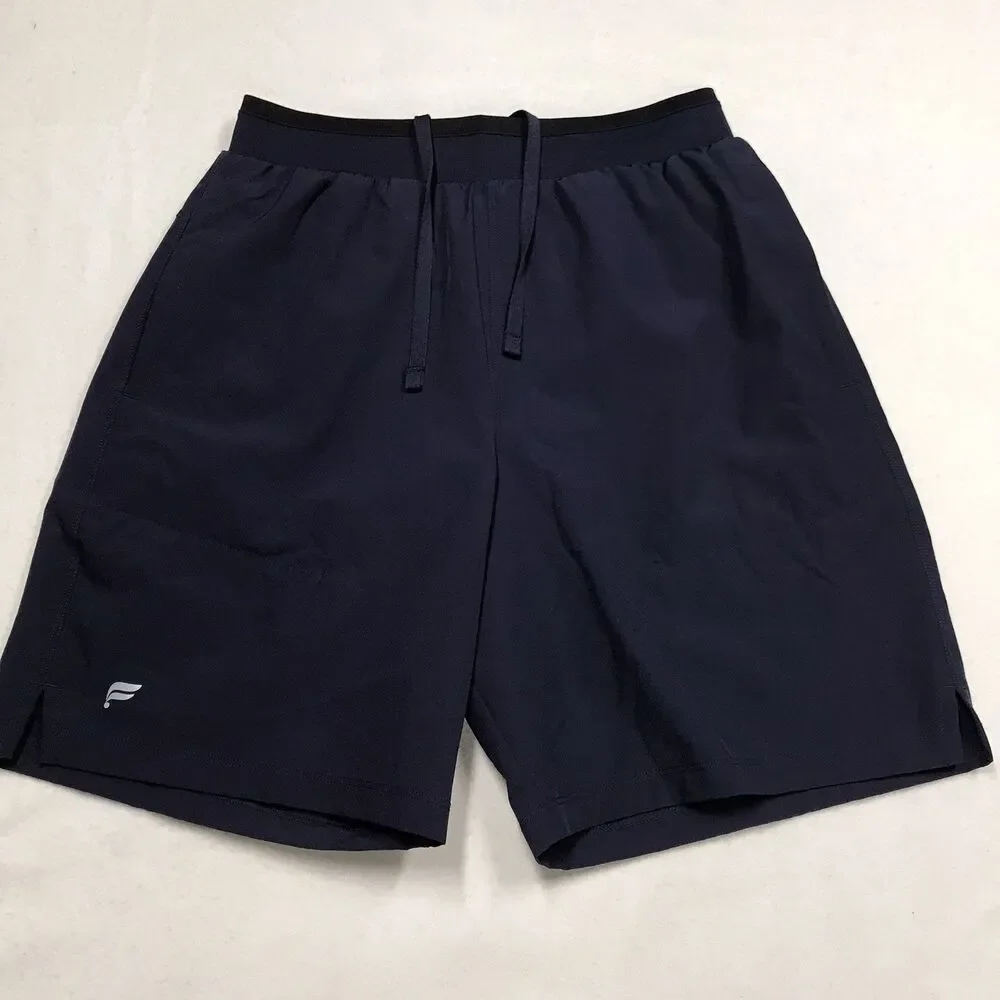 FABLETICS The One Short Men S 26W Navy Blue Lined Stretch Drawstring